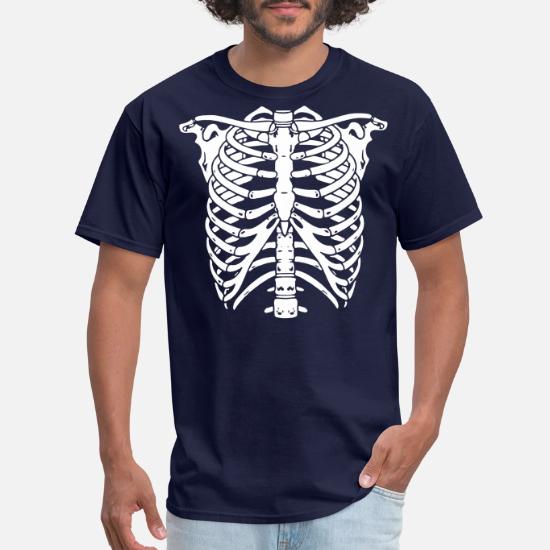Skeleton Rib Cage 1' Men's T-Shirt 